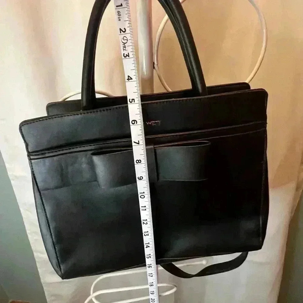 Nine West Black Bow Handbag - Picture 7 of 11